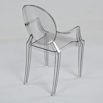 KARMSTOL, "Louis Ghost", Philippe Starck, 1900/2000-tal.