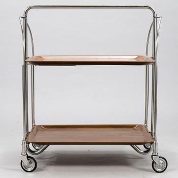 A mid 20th century tea trolley.