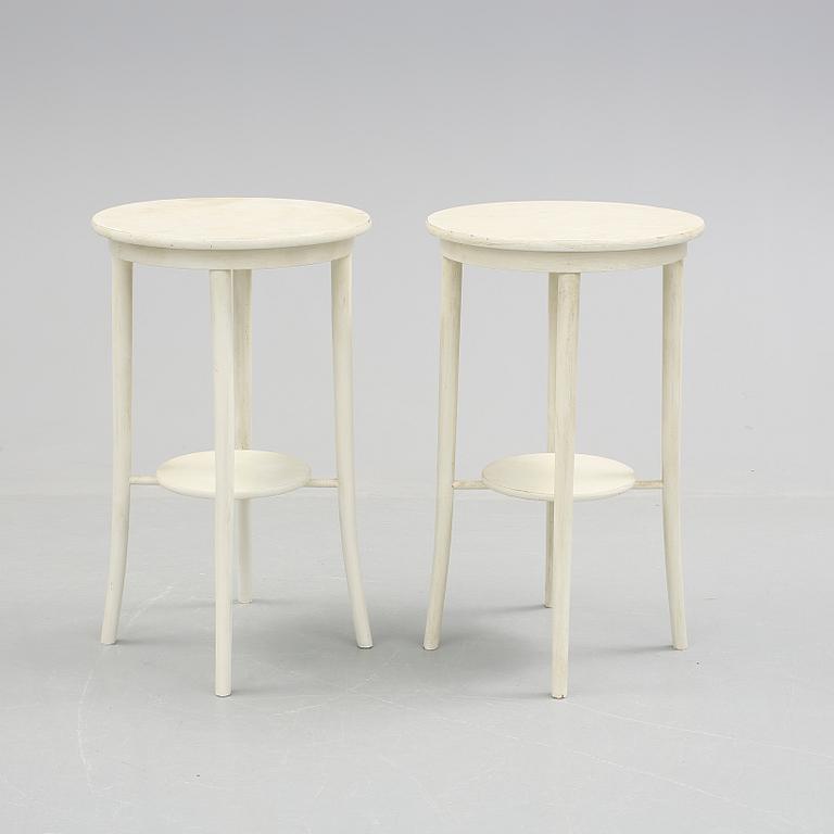 BORD, ett par. Böjträ, omkring 1900-talets början.