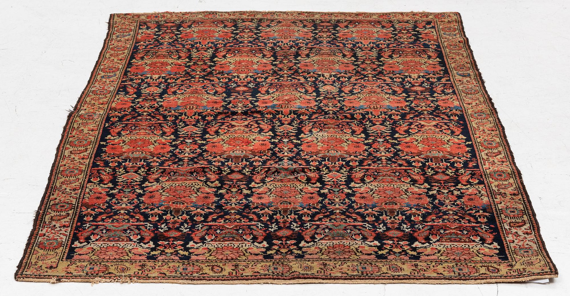 A Senneh carpet, West Persia, c. 187 x 125 cm.