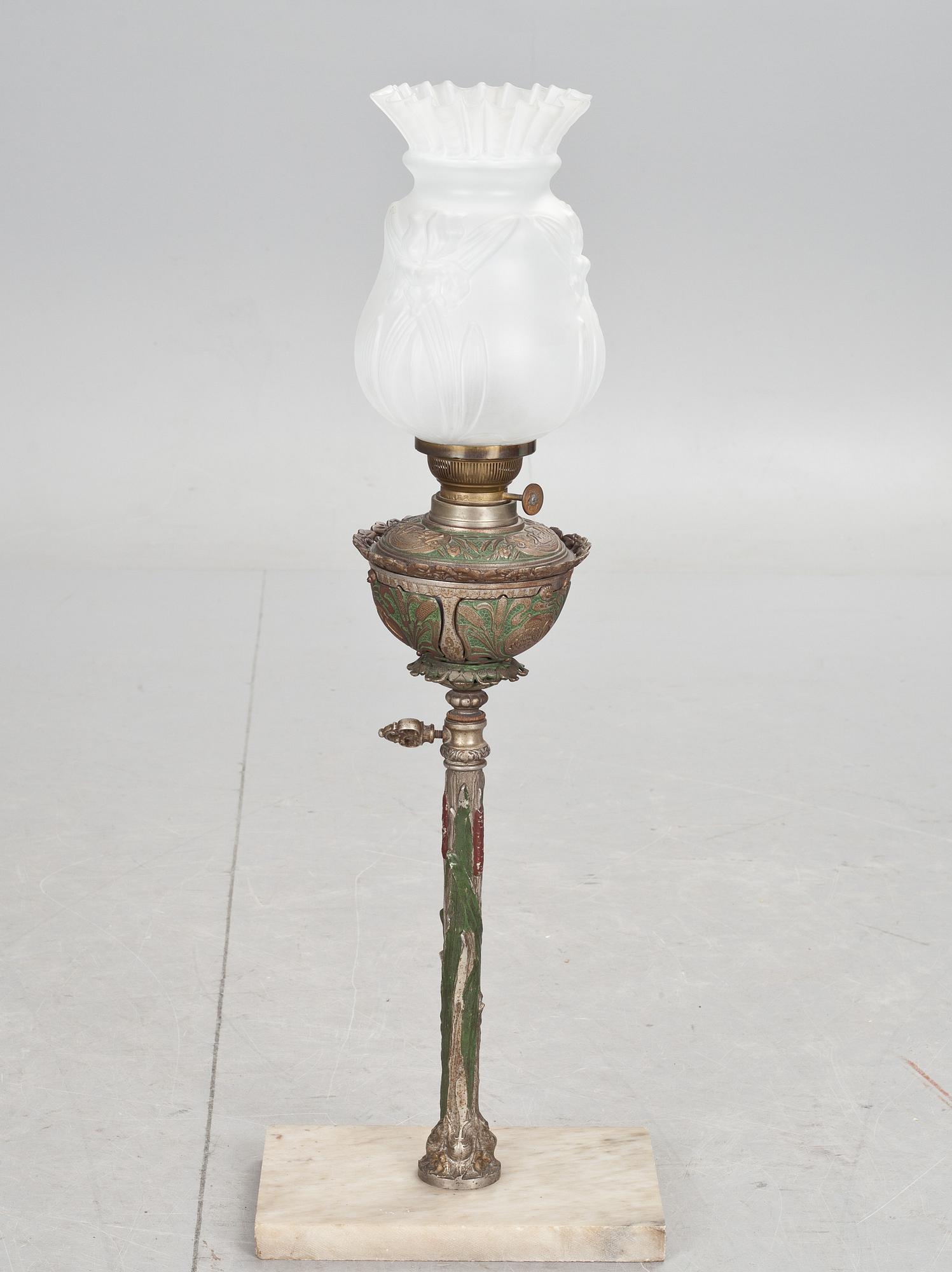 FOTOGENLAMPA, jugend, omkring 1900.