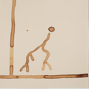 JAMES BROWN, drawing signed and dated 1988 on verso.