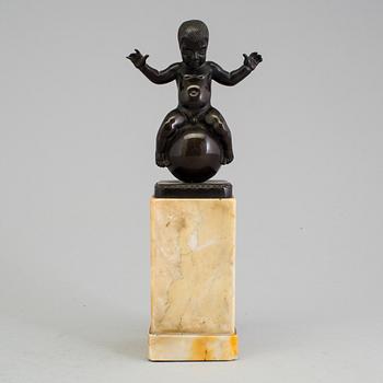 ALBERT HOLL, sculpture, signed.