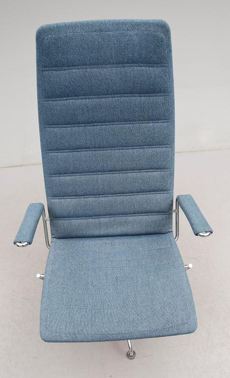 FÅTÖLJ, "SAS Chair Series", Jens Ammundsen för Fritz Hansen, etikettmärkt, 1989.