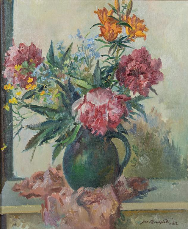 Mikko Carlstedt, Flowers in a vase.