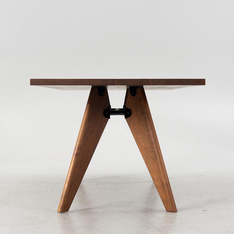 Jean Prouvé, an "EM" dining table, Vitra, 2017.