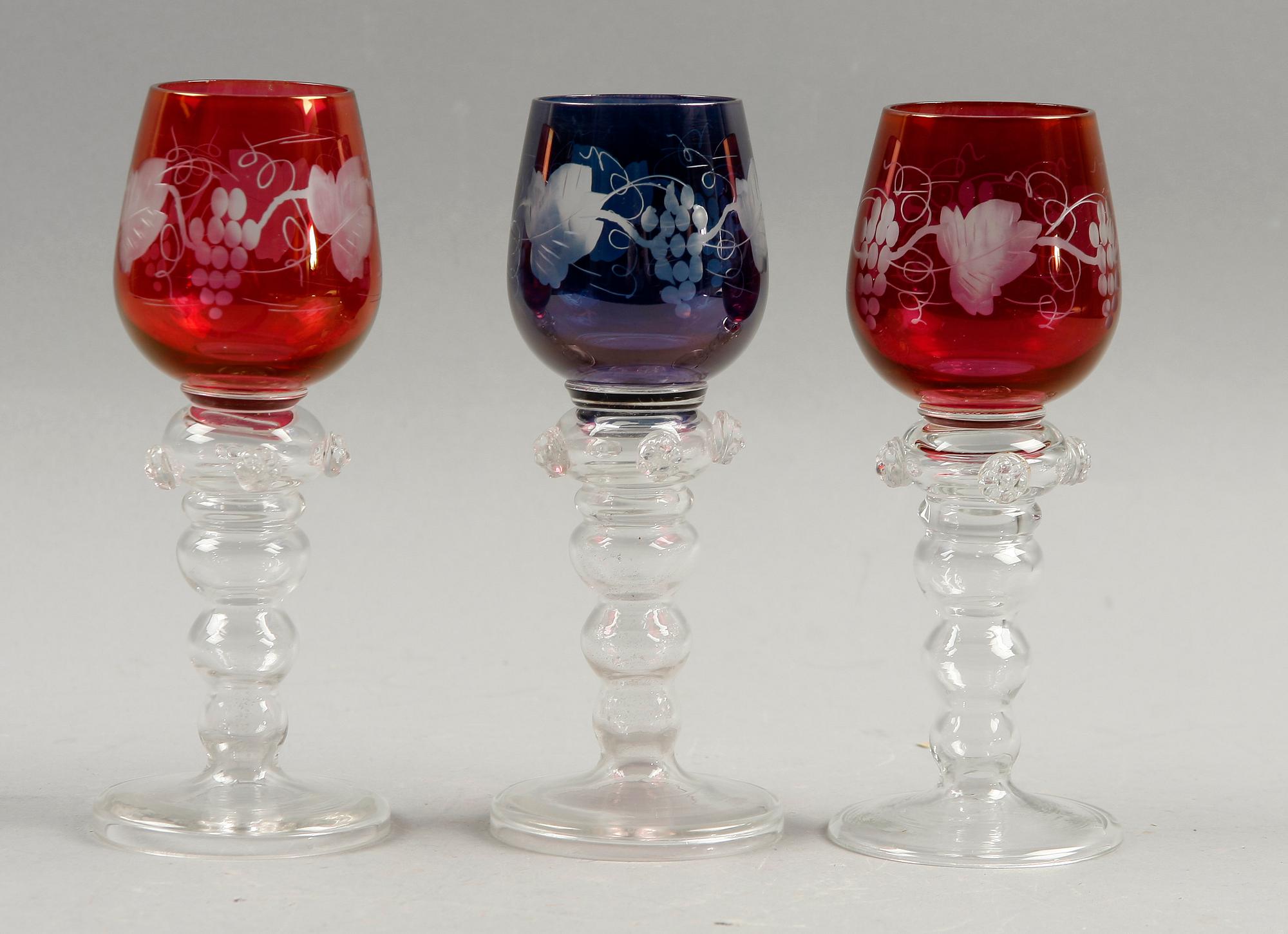 REMMARE, 12 st, glas, trol. Trelleborg.
