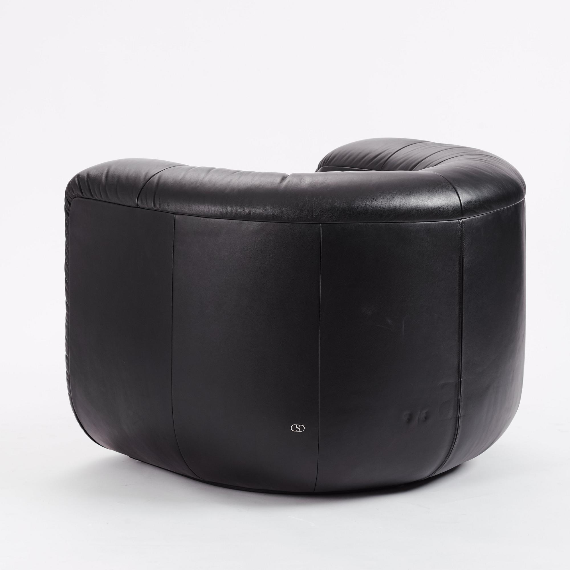 Philippe Malouin, an easy chair, model "DS-707", De Sede, post 2020.