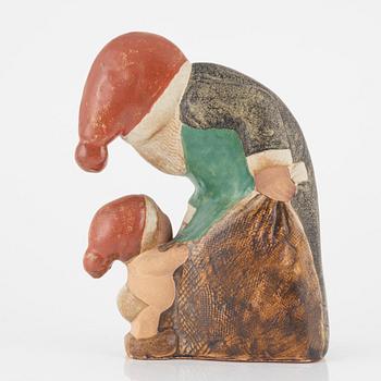 A Lisa Larson stoneware figurine for Gustavsberg, Sweden.