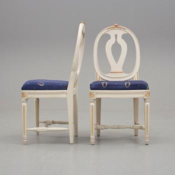 STOLAR, 5 st, gustaviansk stil, 1900-talets slut.