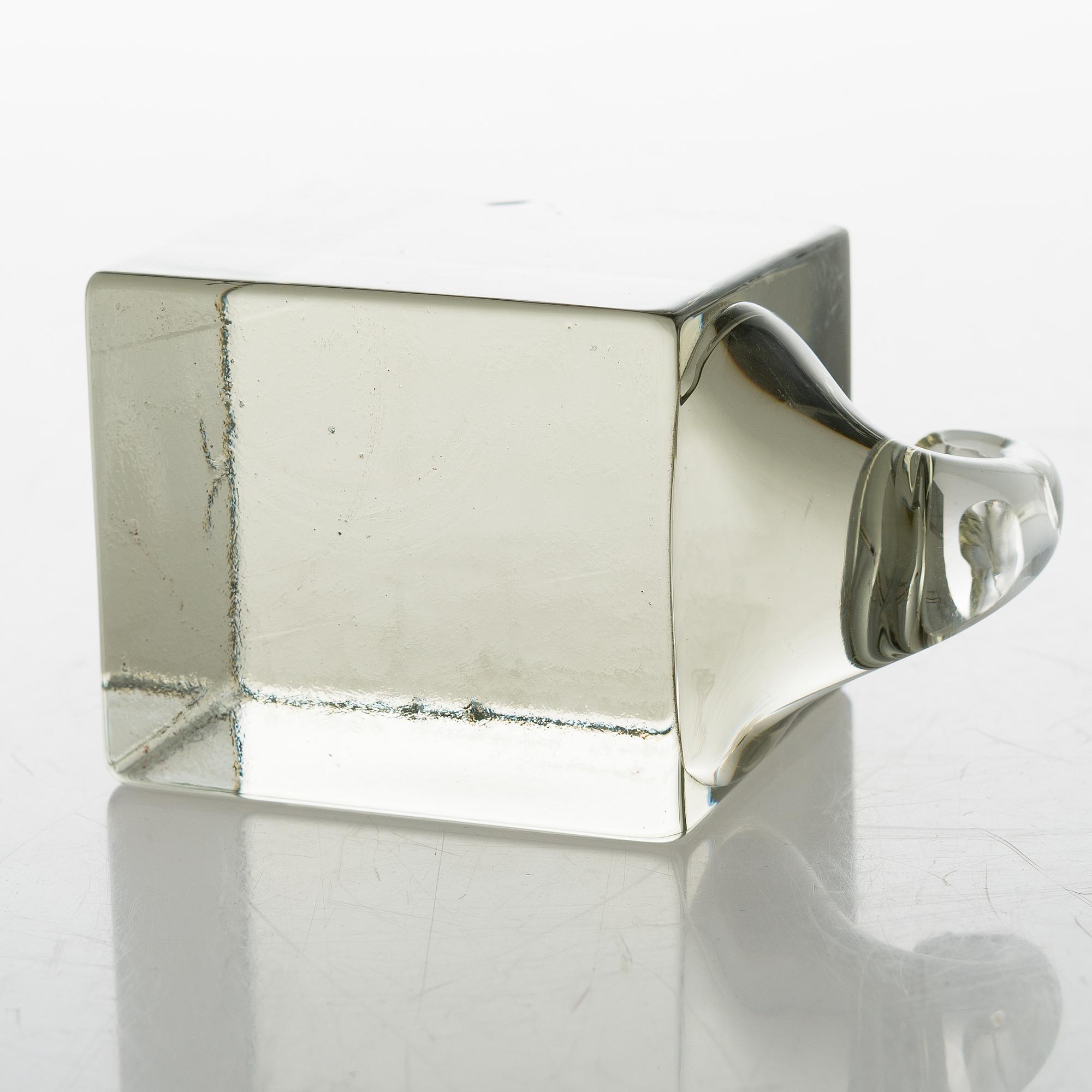 OIVA TOIKKA, glass sculpture signed O.Toikka Nuutajärvi Notsjö -65 Finland.