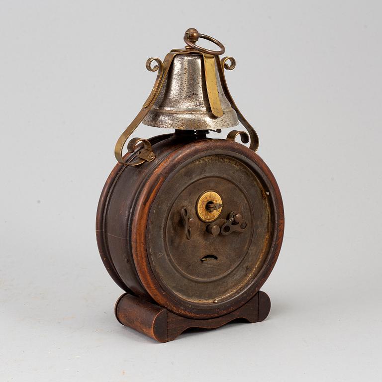 A late 19th century table clock.