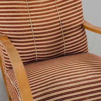 GUNGFÅTÖLJ, 1940-tal,