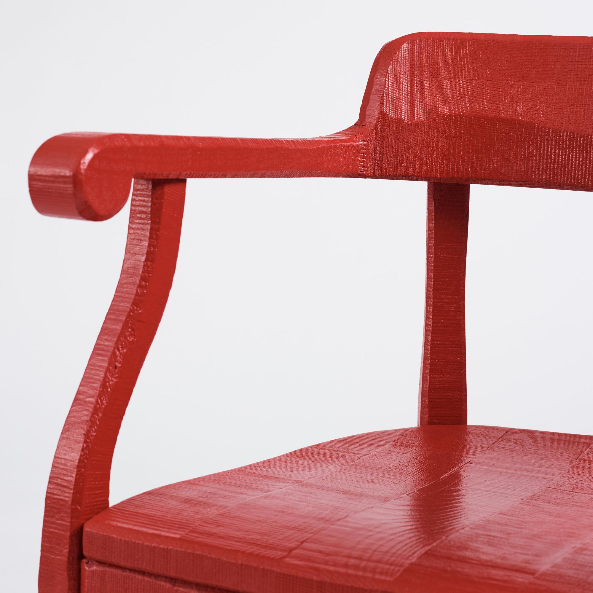 Jens Fager, a set of 9 "Raw" armchairs for Muuto, Denmark, post 2008.