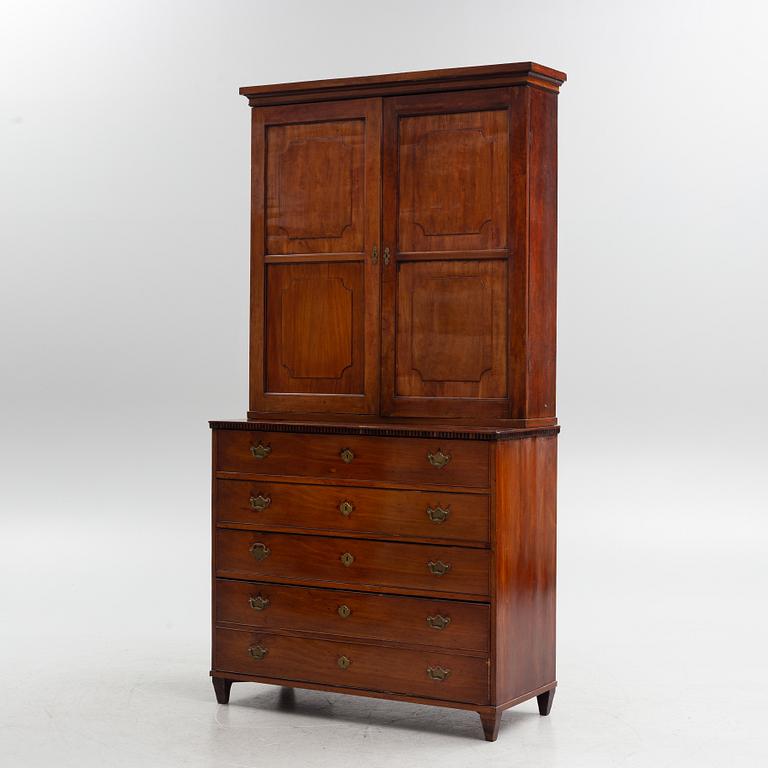 A 19th century cabinet.