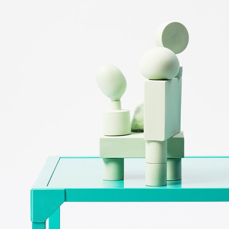 Mia E Göransson, a unique sculpture,  "Plattform III", 2023.