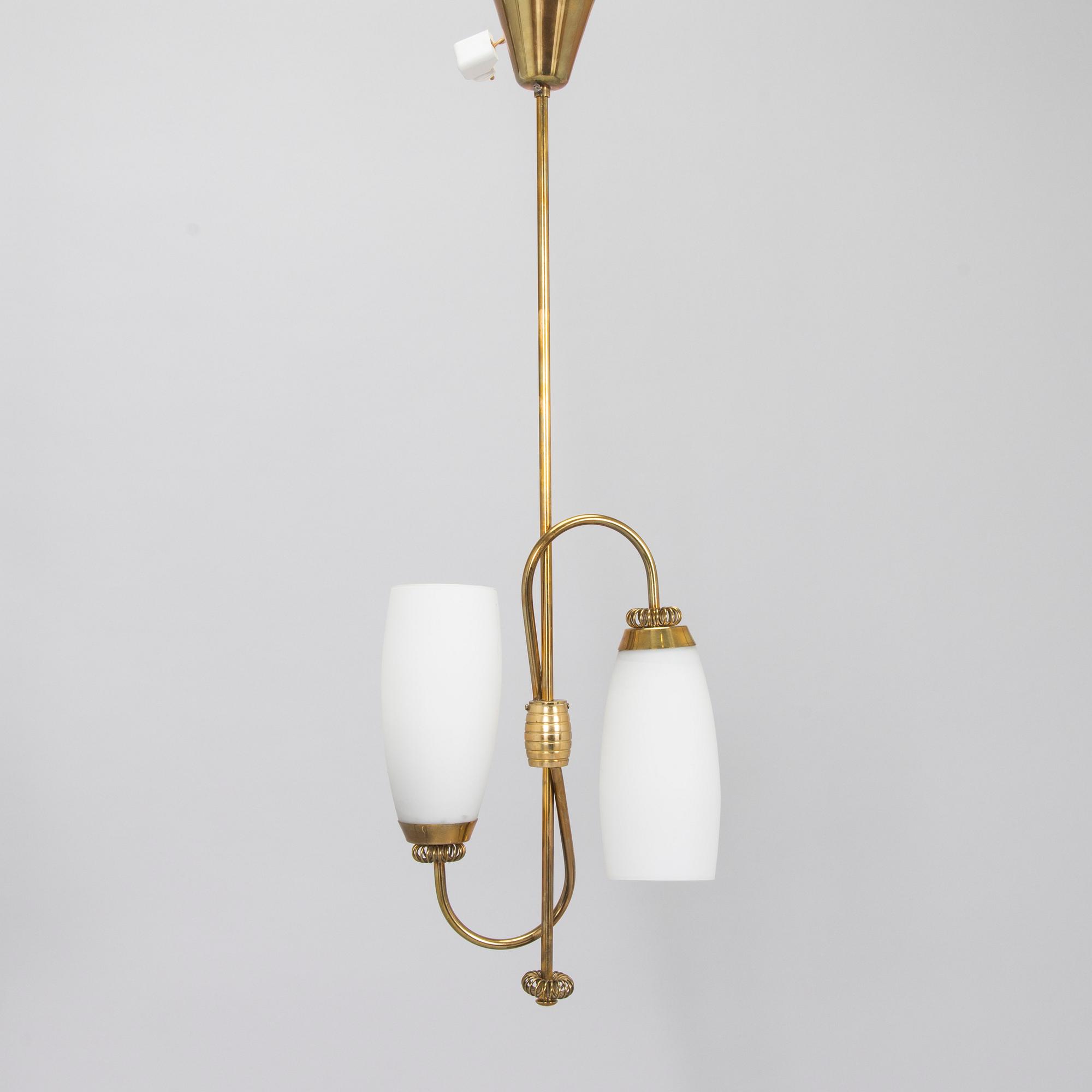 A mid-20th century ceiling leight by Sievä.