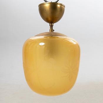 Ceiling lamp, 1940s.