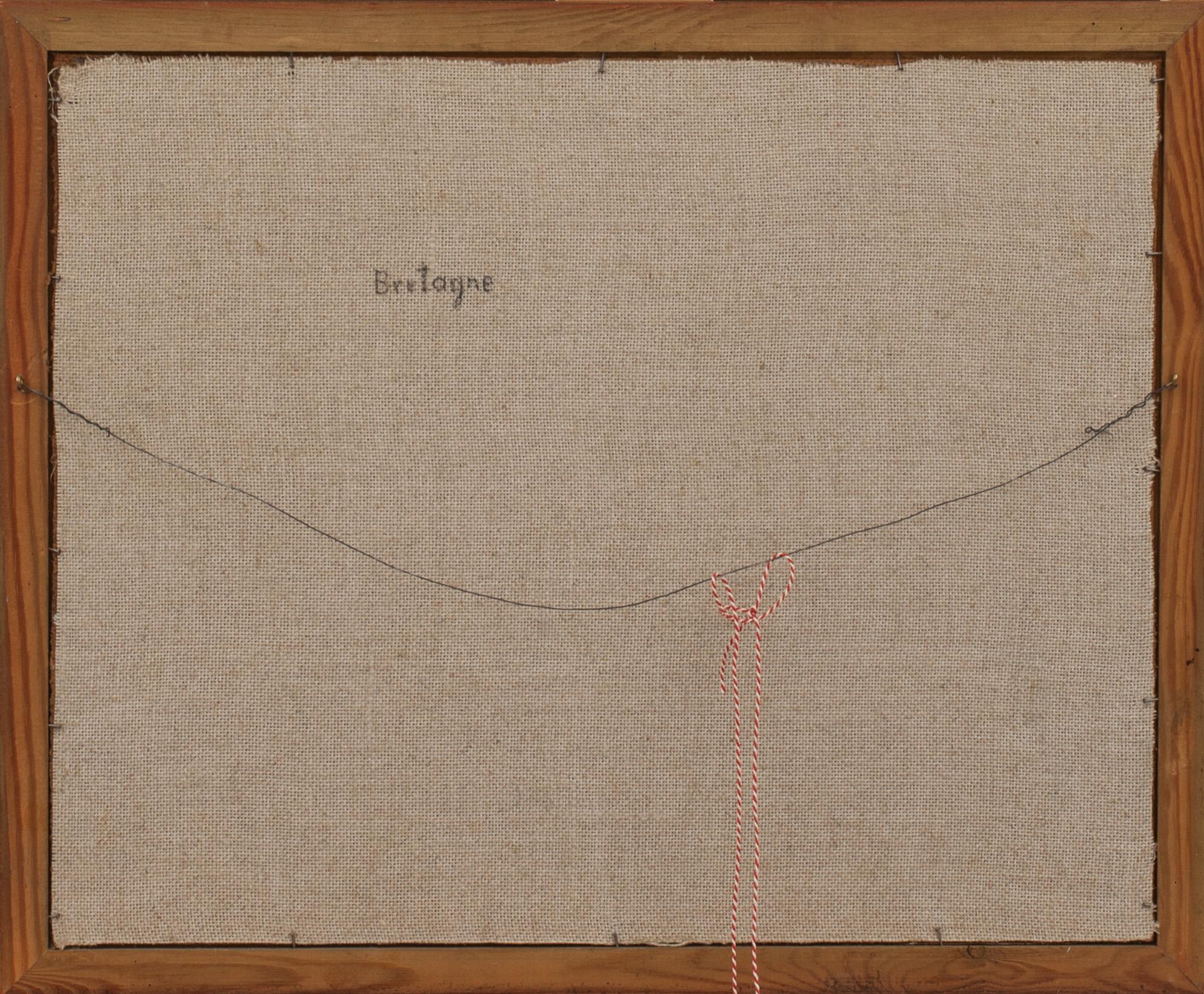 WILHELM SMITH, olja på pannå, signerad.