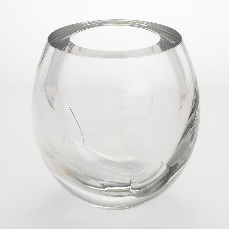 Timo Sarpaneva, glasskulptur, "Claritas", signerad Timo Sarpaneva Iittala 1984 68C.