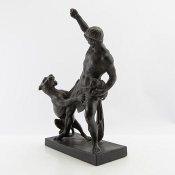 Jens Adolf Jerichau efter skulptur "Panterjägaren".