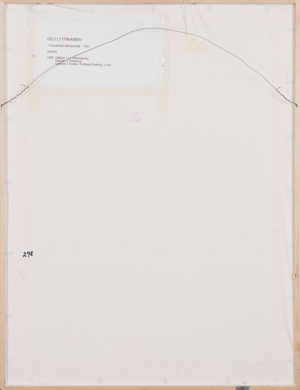 OLLI LYYTIKÄINEN, "KAKSI SIVELLINTÄ - OMAKUVA".