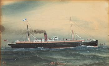 C. Kensington, 1800-/1900-tal, S/S Fremona.