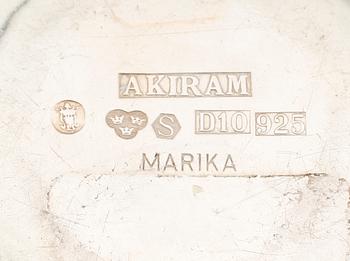 SKÅL, silver, Marika, Stockholm 1978. Vikt ca 234 gram.