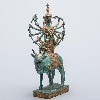 SKULPTUR, brons, orientalisk. 1900-tal.