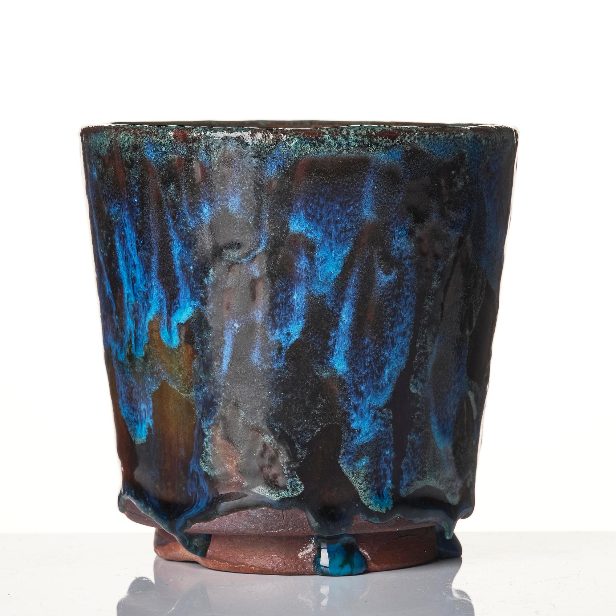 Wilhelm Kåge, a Farsta stoneware vase, Gustavsberg 1934.