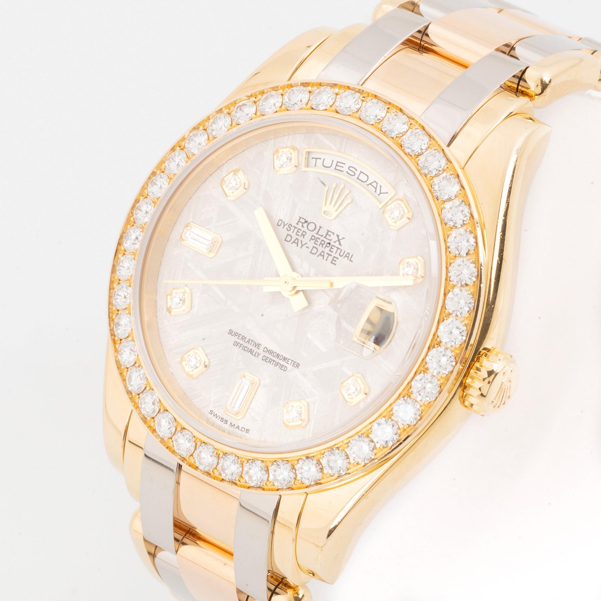 Rolex, Day-Date, "Masterpiece", "Tridor", "Meteorite Dial".