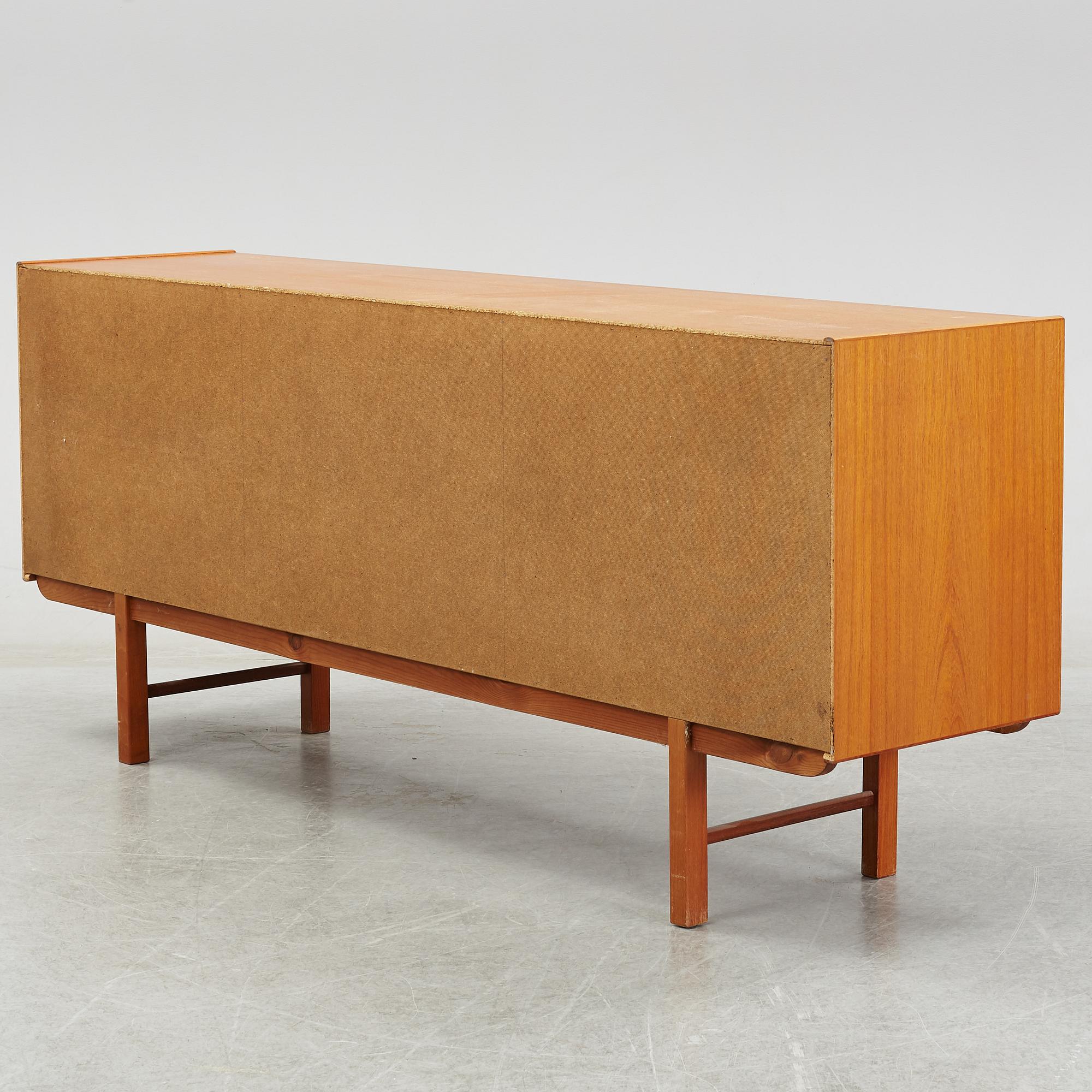 IKEA, a teak 'Korsör' sideboard.