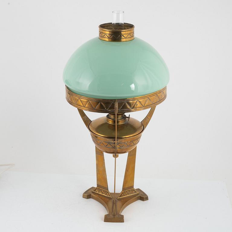 Table photo lamp, Art Nouveau, early 20th century.