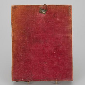 IKON, Ryssland, ca 1900, silver risa.