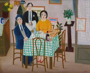 660. Lennart Jirlow, At the restaurant.