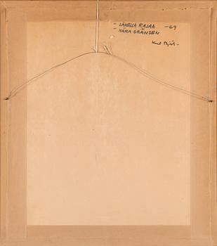 Kurt Björk, olja på pannå, signerad och daterad -69.