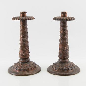 Ljusstakar ett par Jugend tidigt 1900-tal.