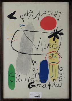 AFFISCH, Miro. Galerie Maeght.
