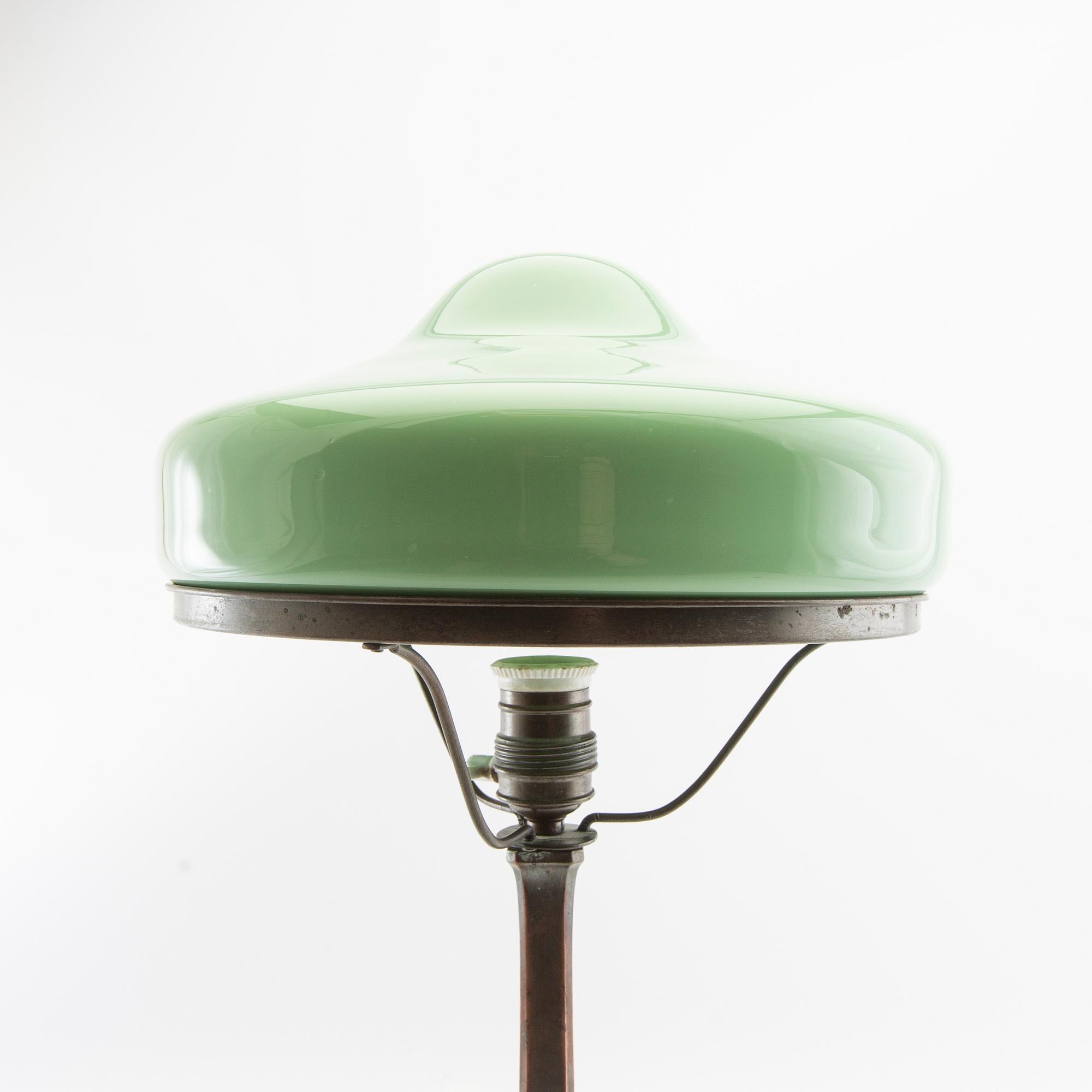 Table lamp Art Nouveau early 20th century.