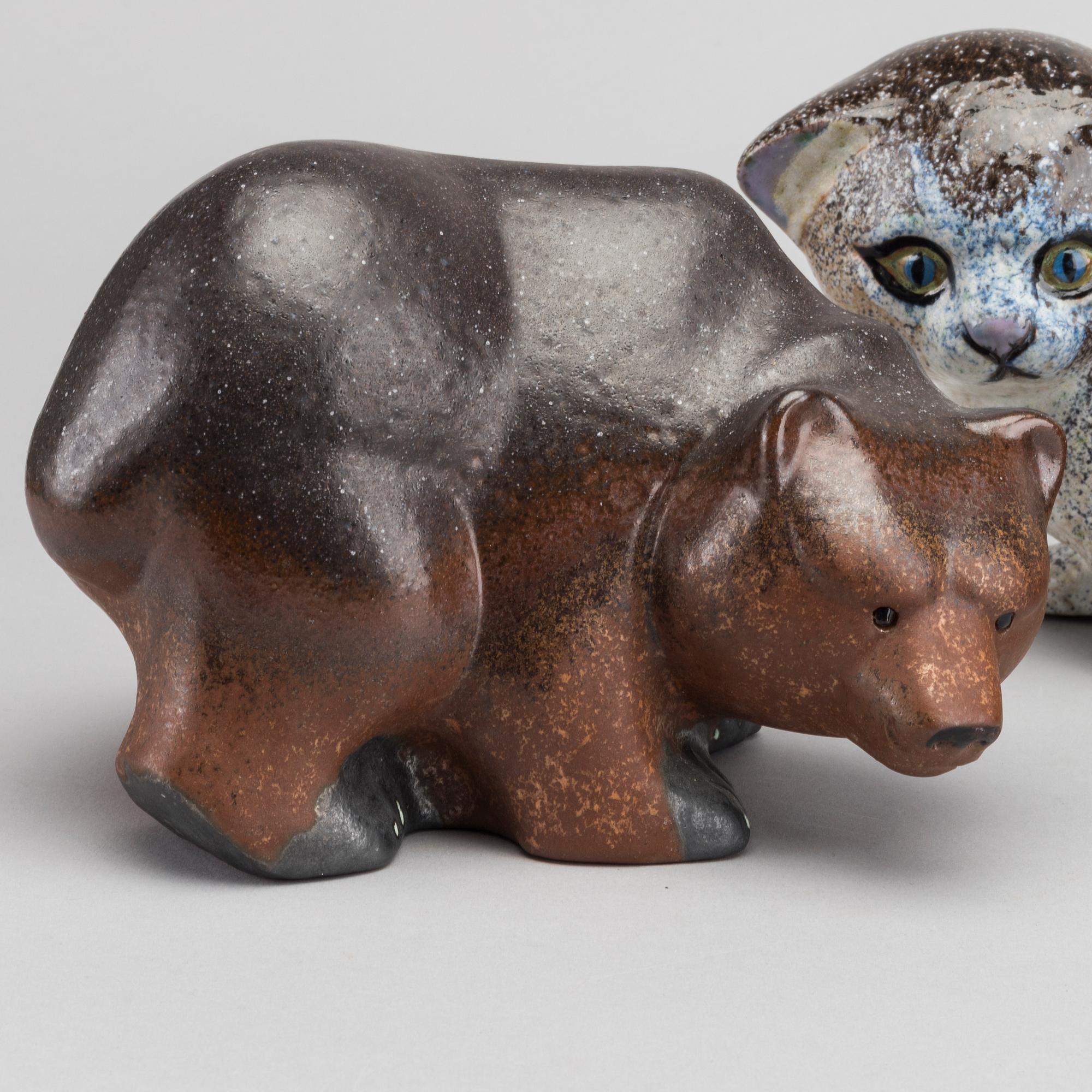 THOMAS HELLSTRÖM, keramik, 5 st, Nittsjö, Rättvik.