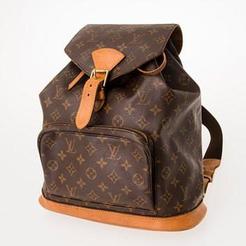 LOUIS VUITTON, "Montsouris  GM", RYGGSÄCK.