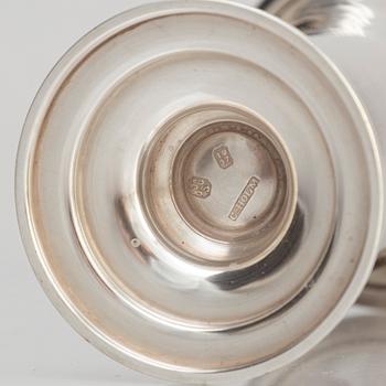 Ten Silver Beakers, 20th Century.