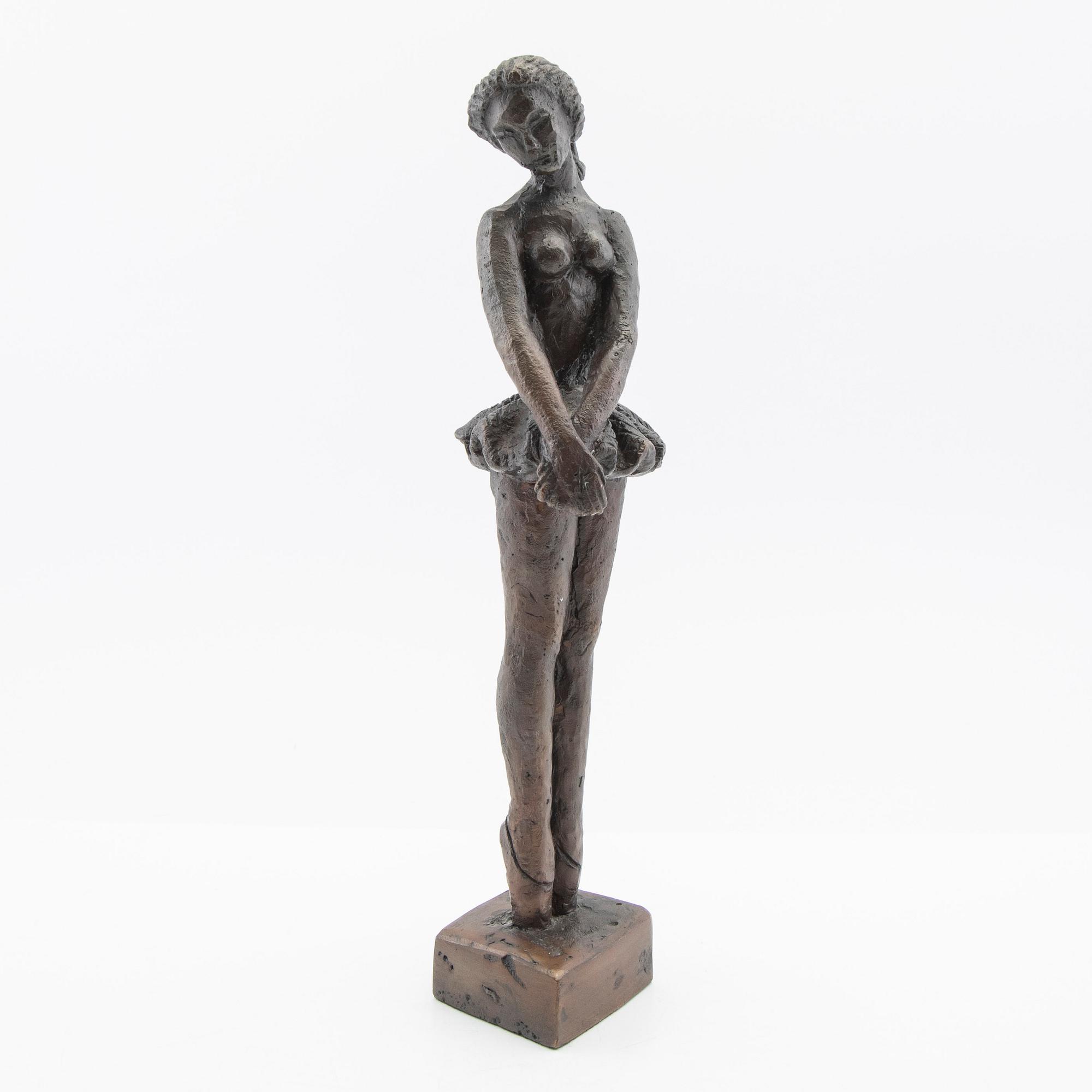 Carl-Einar Borgström, sculpture, "The Ballet Girl".