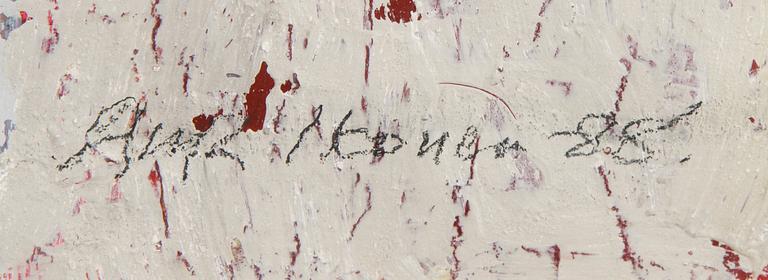 ANJA IKONEN, blandteknik, signerad och daterad -88.