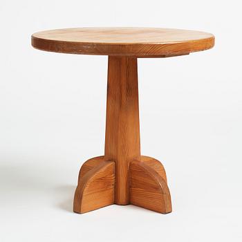 Axel Einar Hjorth, a stained pine "Lovö" table, Nordiska Kompaniet, Sweden 1930's.