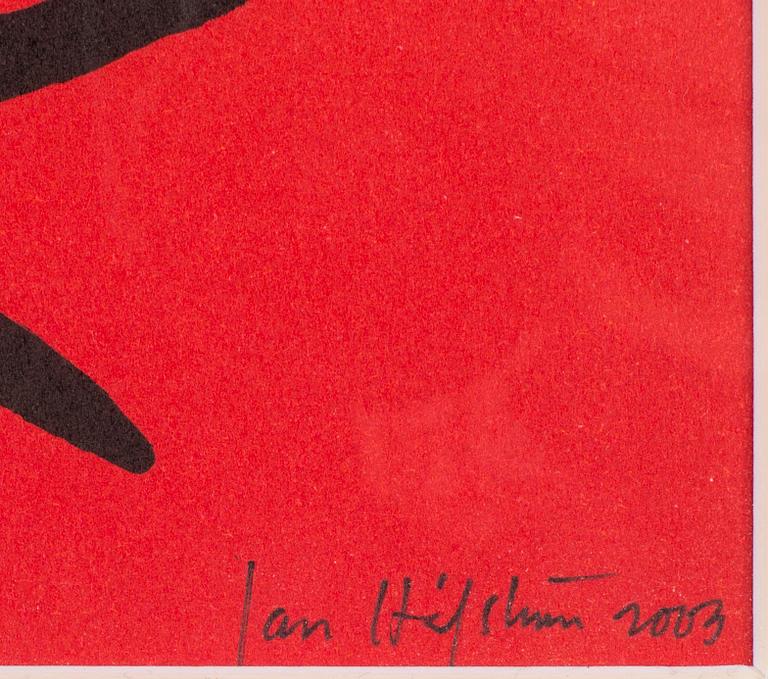 JAN HÅFSTRÖM, färglitografi. Signerad, numrerad 239/2000 samt daterad 2003.