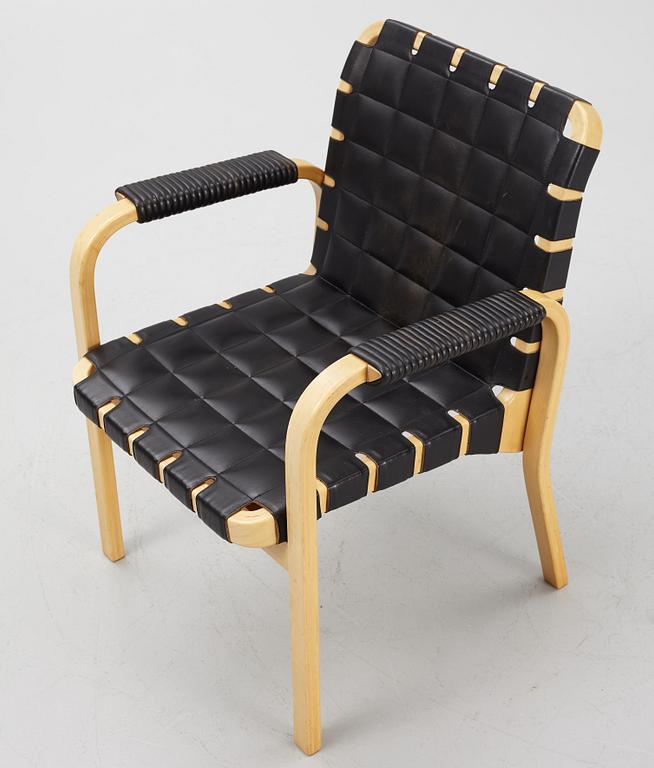 Alvar Aalto, karmstol, modell 45, Artek, Finland, 1900-talets slut.