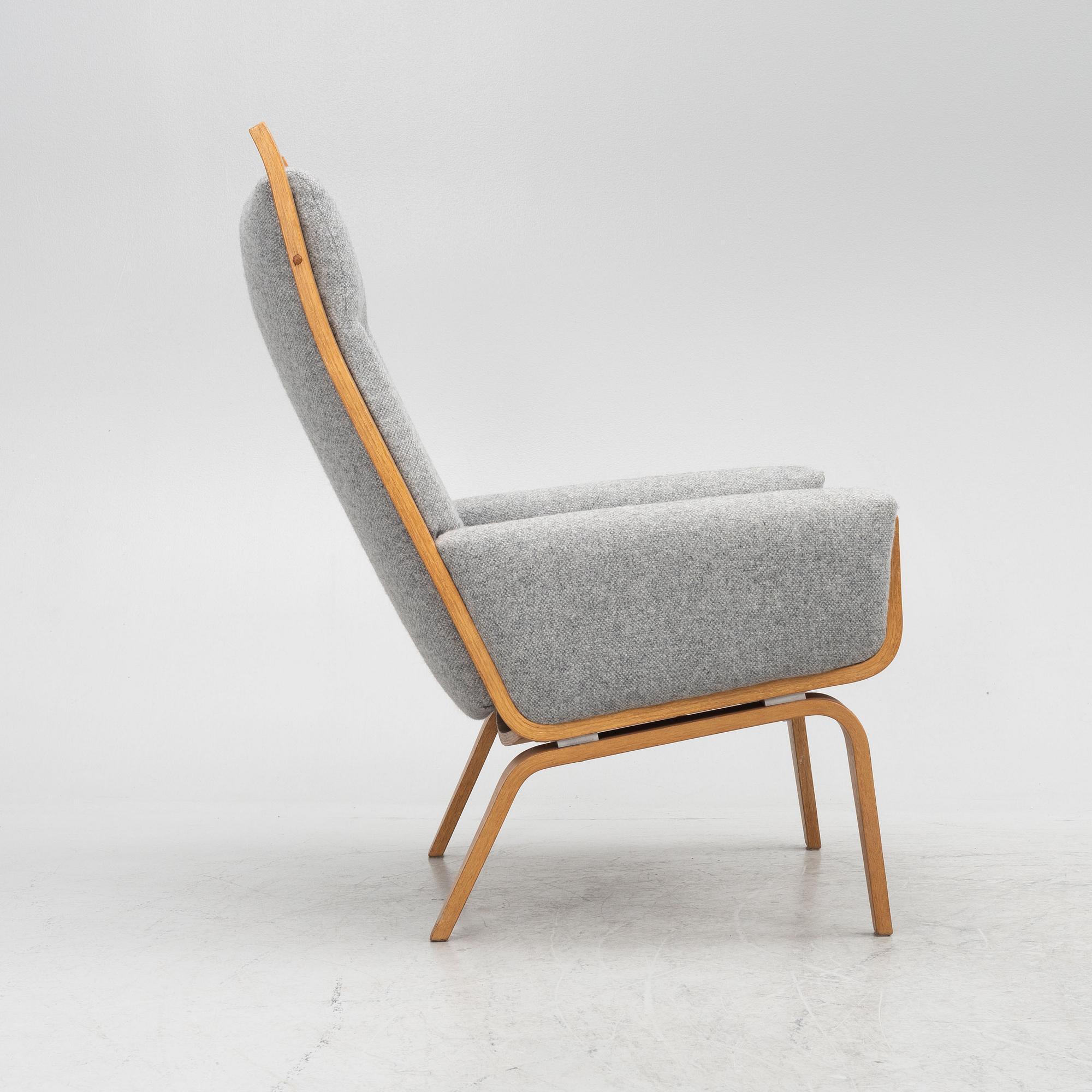 Hans J. Wegner, a model "GE 501-A" armchair, Getama, Denmark, 21st century.