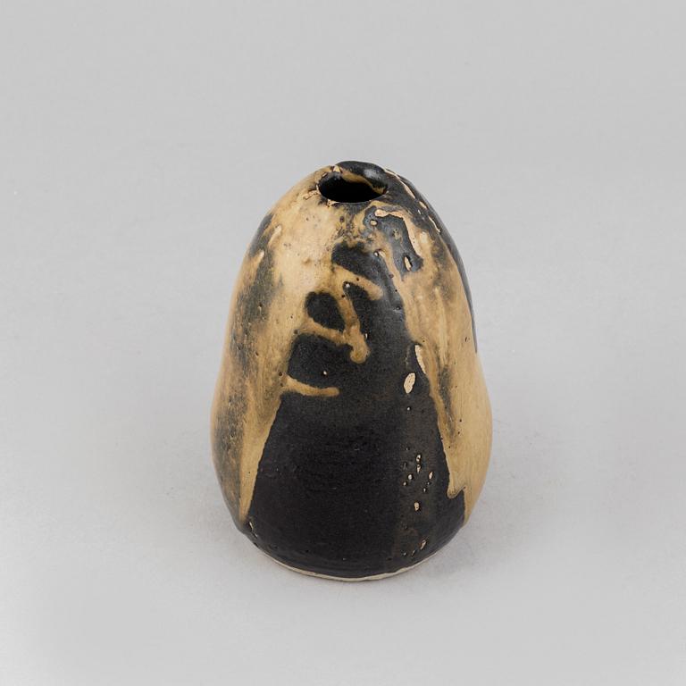 A stoneware vase from Gustavsberg Studio, signed.