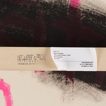 Steve Canaday, oil on canvas signed and dated 2007 verso.